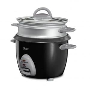 Oster 6-Cup Rice Cooker CKSTRCMS65 with Steam Tray