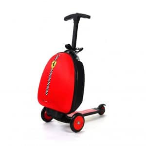 Ferrari Kids Scooter Luggage, Red