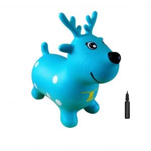 AppleRound Reindeer Bouncer Inflatable Hopper