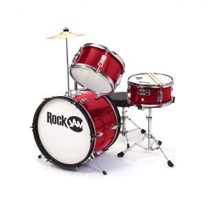 RockJam 3-Piece Junior Drum Set