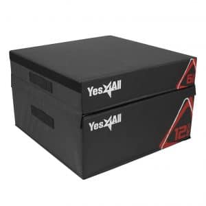 Yes4All Adjustable Soft Plyometric Box