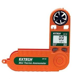 Extech 45118 Mini Waterproof Thermo Anemometer