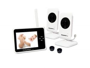Babysense 3.5-Inches Two Cameras Baby Video Monitor