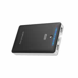 RAVPower 16750mAh Power Bank with Dual USB Ports for iPhone and Android Devices