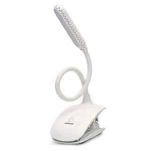Raniaco Led Clip Book Light-3 Brightness Levels (USB Rechargeable)