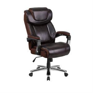 Flash Furniture HERCULES Executive Swivel Chair (Brown)