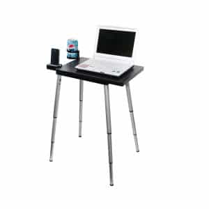 Tabletote Plus Black Compact Lightweight Laptop Table Stand