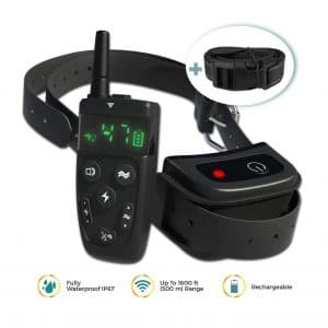 TBI Pro-Dog Training Collar Rechargeable and Ipx7 Waterproof E-Collar