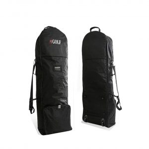 PLAYEAGLE Waterproof Black Golf Travel Cover Bag
