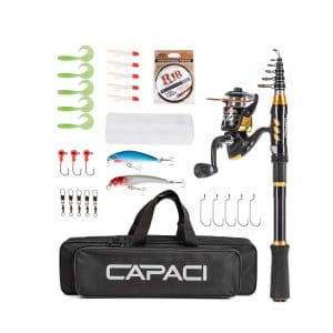 CAPACI Portable Telescopic Fishing Rod