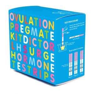 PREGMATE 50 Ovulation LH Surge Predictor Test Strips OPK Kit