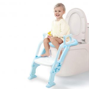 GrowthPic Potty Training Seat with step stool ladders