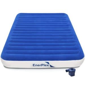 EnerPlex Never Leak Luxury Queen or Twin Size Air Mattress Airbed with Built in Pump or Wireless Pump Raised Double High or Single High Blow Up Bed for Home Camping Travel 2-Year Warranty
