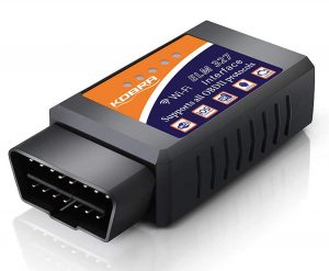 KOBRA Wireless OBD2 Car Code Reader Scan Tool OBD Scanner Connects Via WiFi With IOS, Android & Windows Device, Features 3000 Code Database,