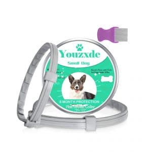 Youzxde 2 Pack Tick and Flea Collar 8 Months Protection