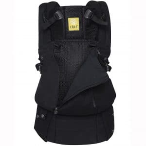 LÍLLÉbaby Complete All Seasons SIX-Position 360° Ergonomic Baby & Child Carrier, Black