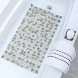 SlipX Solutions Gray Pebble Bath Mat