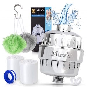 .Mira’s Shower Water Filter for all Shower Heads- Limited Bonuses