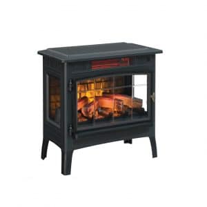 Duraflame Infrared Fireplace Stove, Black