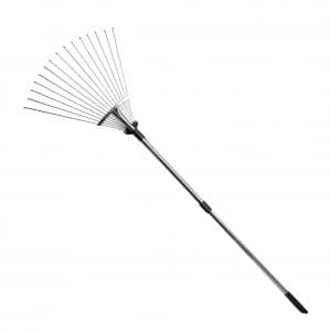 Gonicc 63 inches Adjustable Garden Lawns and Yards-Leaf Rake
