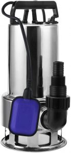 Hauture 1.5 HP Stainless Steel Submersible Sump Pump Dirty Clean Water Pump