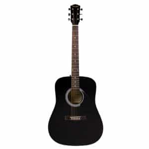 Fender FA-115 Black Bundle Dreadnought Acoustic Guitar