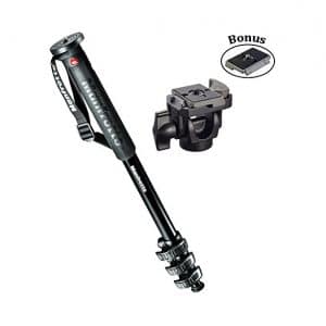 Manfrotto New XPRO 4-Section Aluminum Monopod