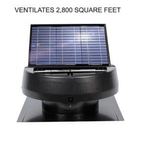 Outdoor Solar Store Solar Attic Fan
