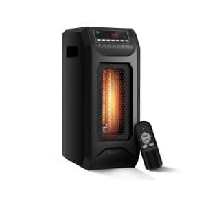 COSTWAY Space Heater with Digital Thermostat (Square)