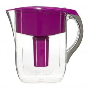 Brita Large 10 Cup BPA Free Water Filter Pitcher, Violet