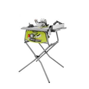 Ryobi 10 in. Portable Table Saw with Folding Stand