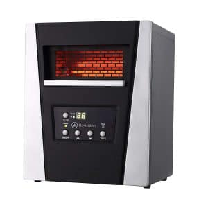 Homegear 1500W Electric Space Heater with Remote Control