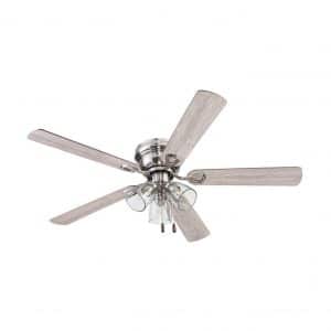 Portage Bay Ceiling 52 Inches Brushed Nickel Indoor Fan