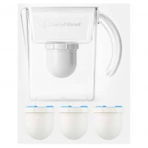 Clearly Filtered 3 Replacement Water Filter Pitcher