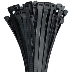 TR Industrial Multi Purpose Nylon Cable Tie Wire Zip 100 Piece 8/" Black USA Sell