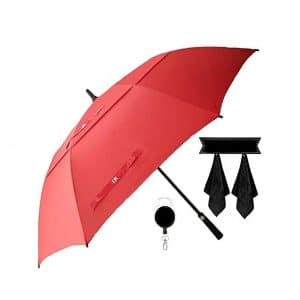 DNR USA Large Golf Double Canopy Umbrella 61 Inches