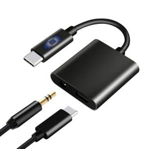 HiMusic USB Type C Charging Adapter, Black
