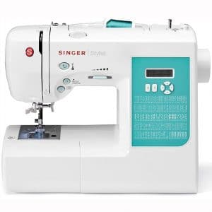 SINGER 7258 100-Stitch Computerized 76 Decorative Stitches, Automatic Needle Threader and Bonus Accessories, Packed with Features and Easy Sewing Machine