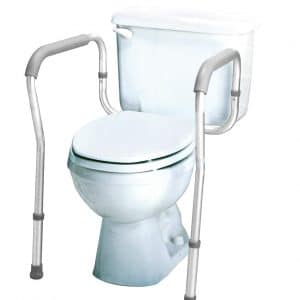 Carex Toilet Safety Frame – Easy Installation with an Adjustable Width