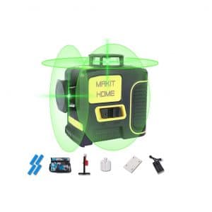 Catch Supplies 3D Green Beam Self-Leveling Line Laser