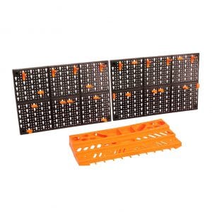 VViViD Heavy-Duty Plastic Wall-mounted Tool Board Panel