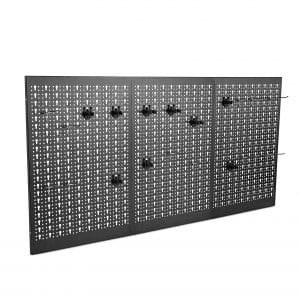 VonHaus 24-Piece Wall Mounted Metal Tool Board Panel