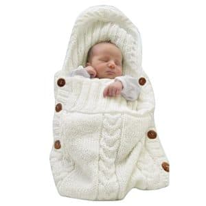 XMWEALTHY Newborn Baby Wrap Swaddle Blanket