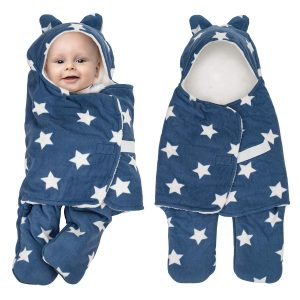 The Quiet Cub Adjustable Newborn Baby Swaddle Blanket Wrap