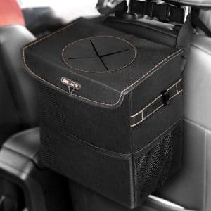 BOLTLINK Portable Car Trash Can Leak-Proof with Lid