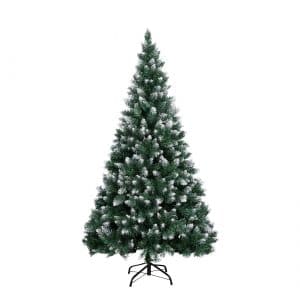 LOKASS Artificial Christmas 6FT Pine tree with Metal Stand