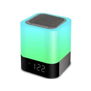 Hetyre Alarm Clock Bluetooth Speaker