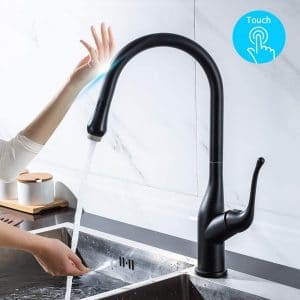 KAIYING Touch On Kitchen Faucet with Pull Down Sprayer