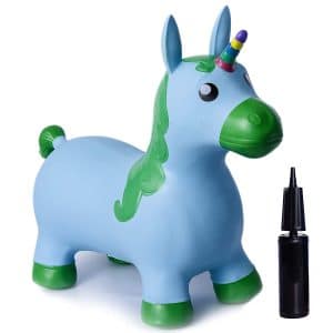 Kiddie Play Horse Hopper Inflatable Animal