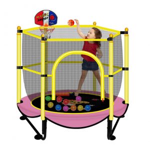Asee'm Trampoline for Kids with Net
